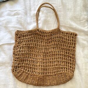Vitamin A Allegra Raffia Bag